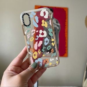 Casetify Pastel Cheetah iPhone XS case 🐆